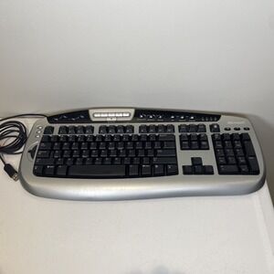 Microsoft Digital Media Pro USB Keyboard KC-0405 Tested Foot Missing